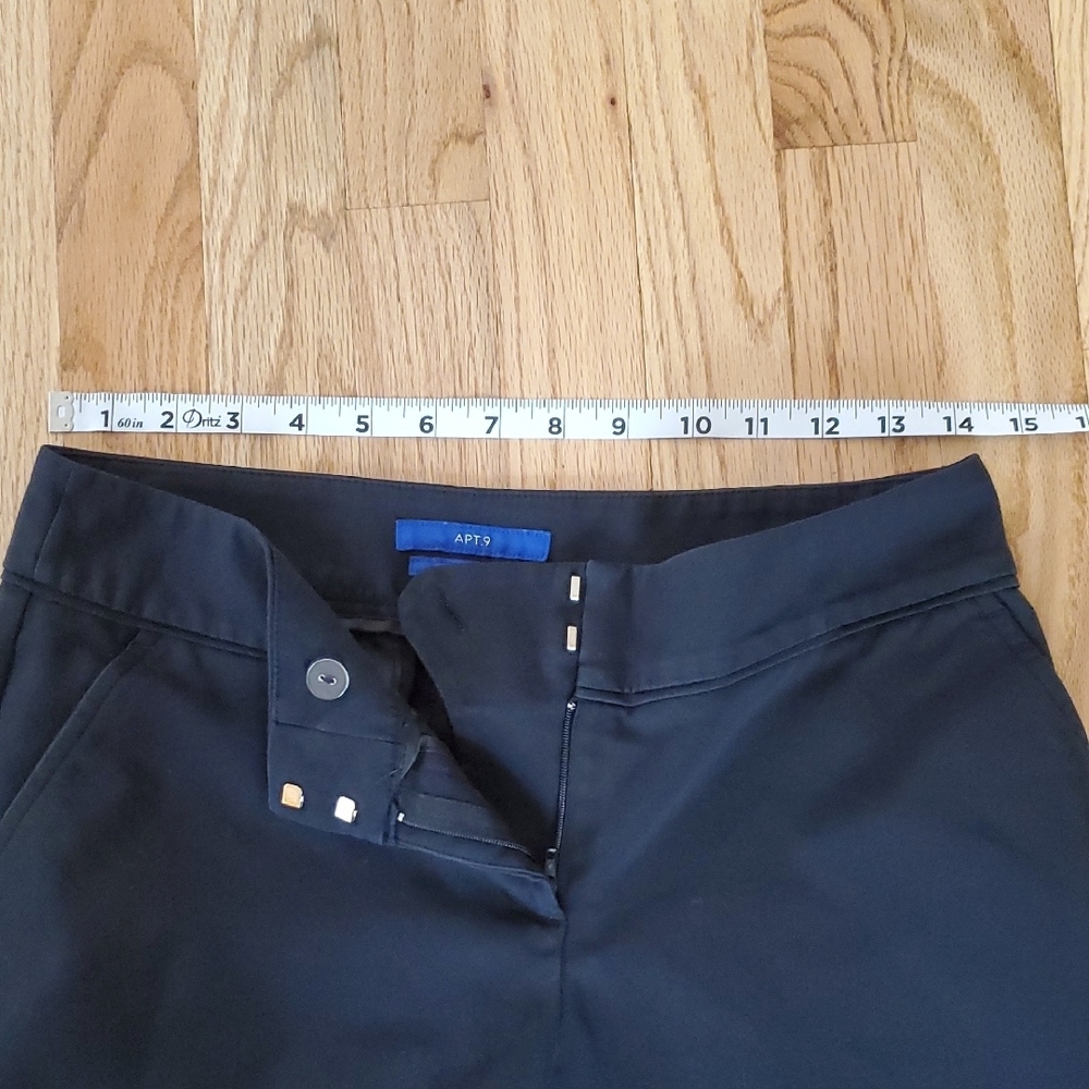 Apt. 9 Classic Black Trousers - Picture 2 of 6